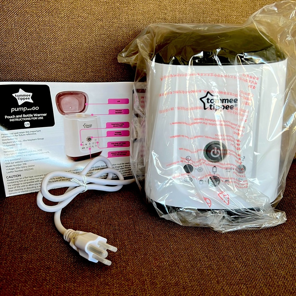 Tommee Tippee bottle warmer